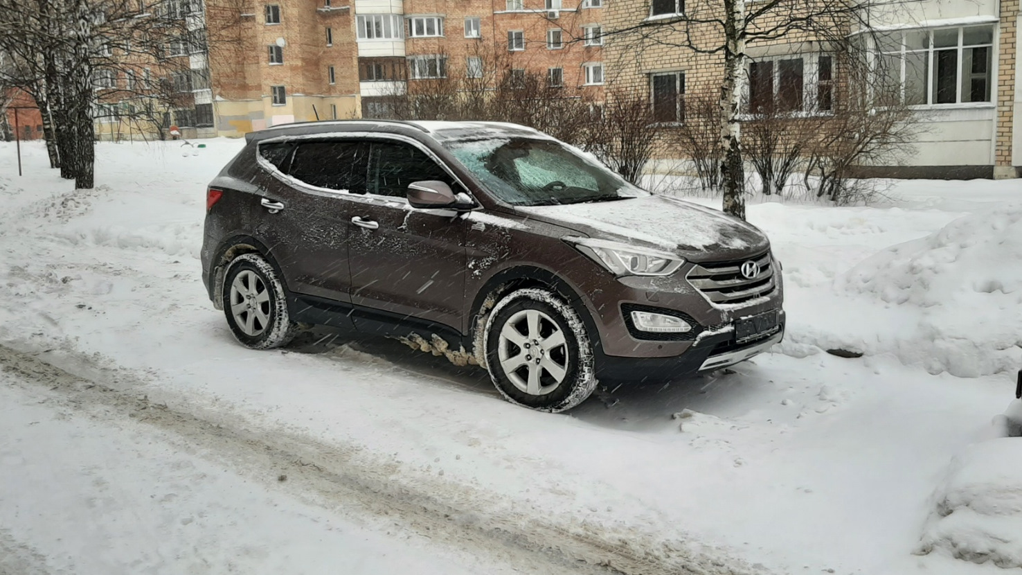 Продажа Hyundai Santa Fe (3G) 2012 (дизель, АКПП) — с историей обслуживания  — DRIVE2.RU