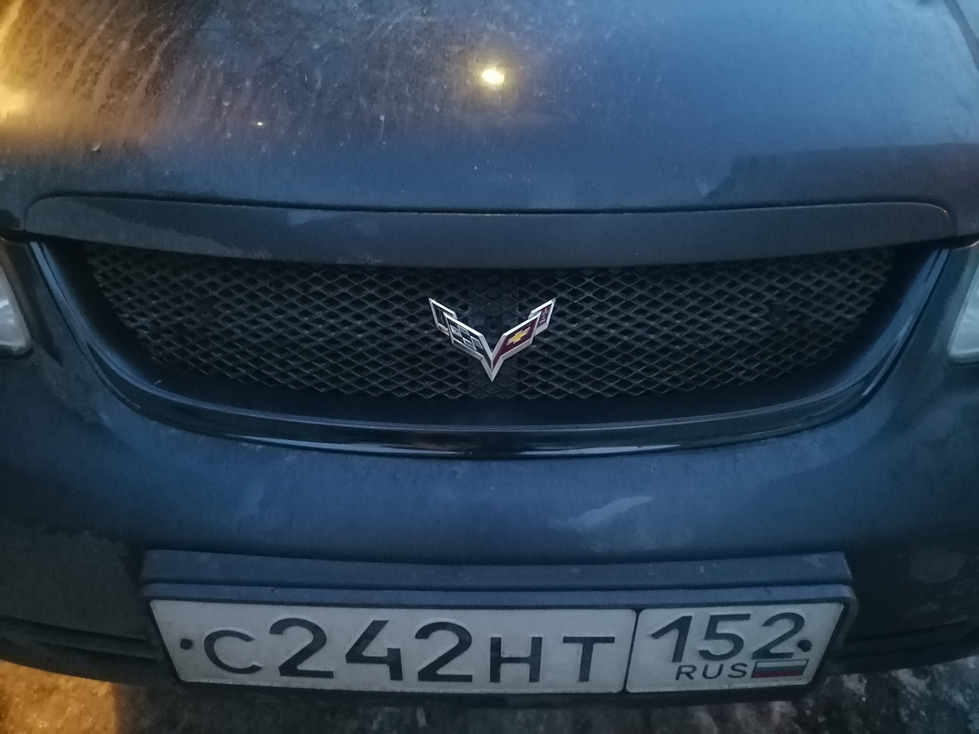 Тюнинг решетки радиатора Лачетти — Chevrolet Lacetti Sedan, 1,4 л, 2008 ...