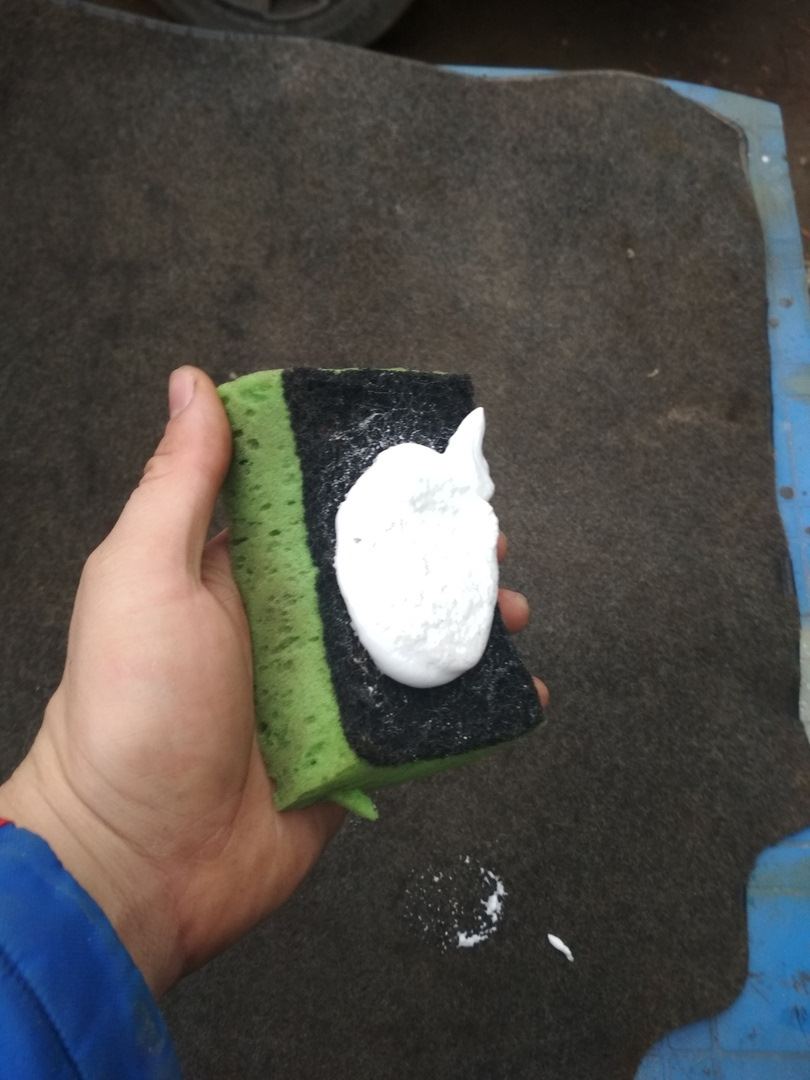 Косметические порядки.ч2 Ремонт наконечника воздуховода и коврик в ...