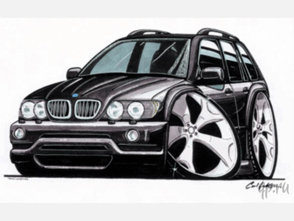 Bmw x5 e53 рисунок