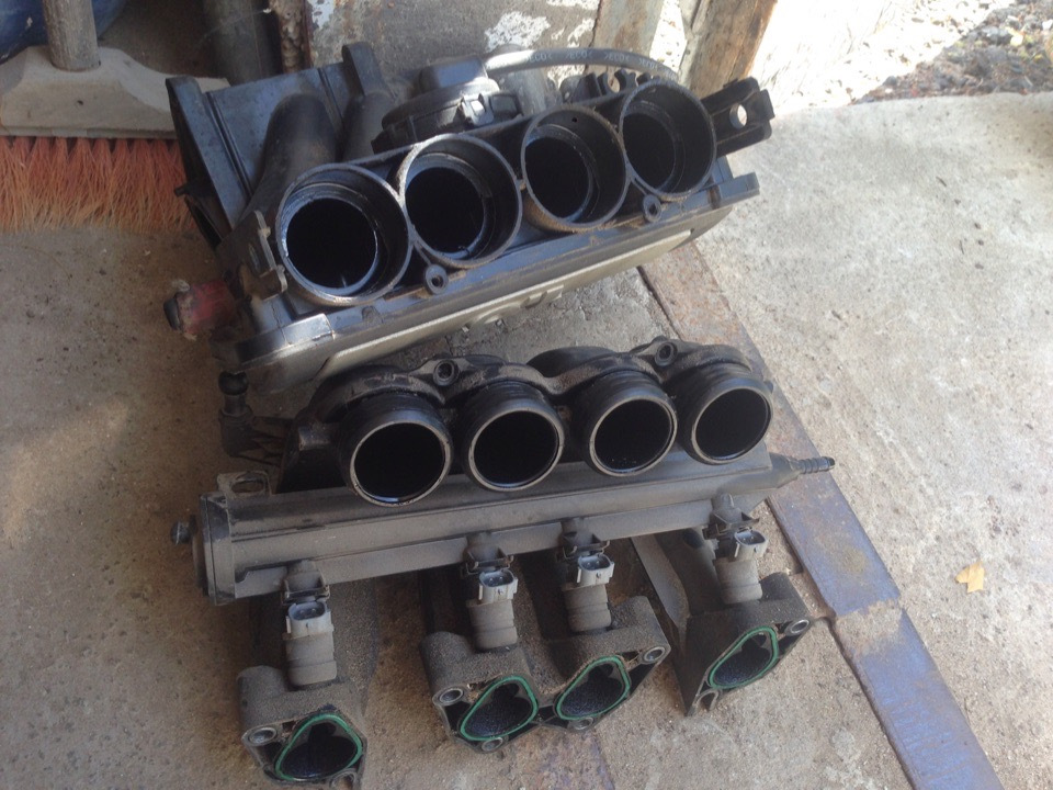 Поменял блин масло. Сорвал резьбу на впускном коллекторе — Skoda ...