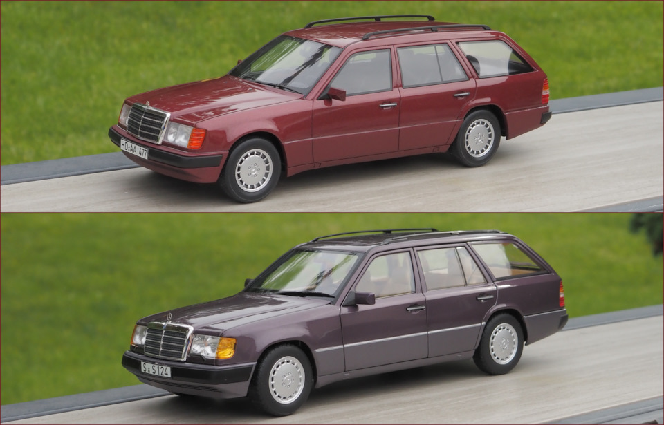 1/18 Mercedes-Benz 300D T-Modell (S124), 1990 (Norev)+