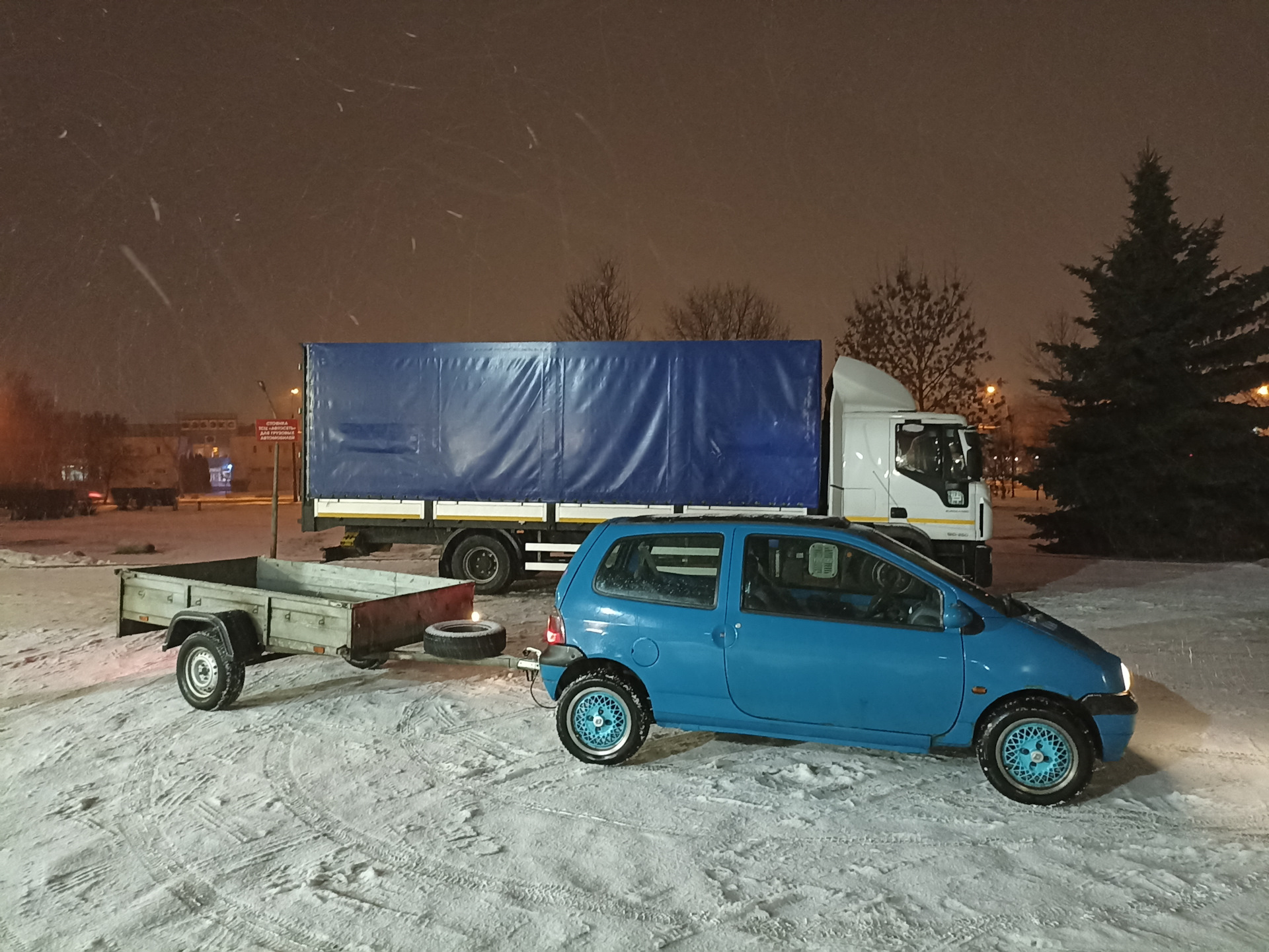 55 Почти Париж-Дакар-Париж. Минск-Костюковичи-Минск — Renault Twingo I, 1,2  л, 1996 года | путешествие | DRIVE2