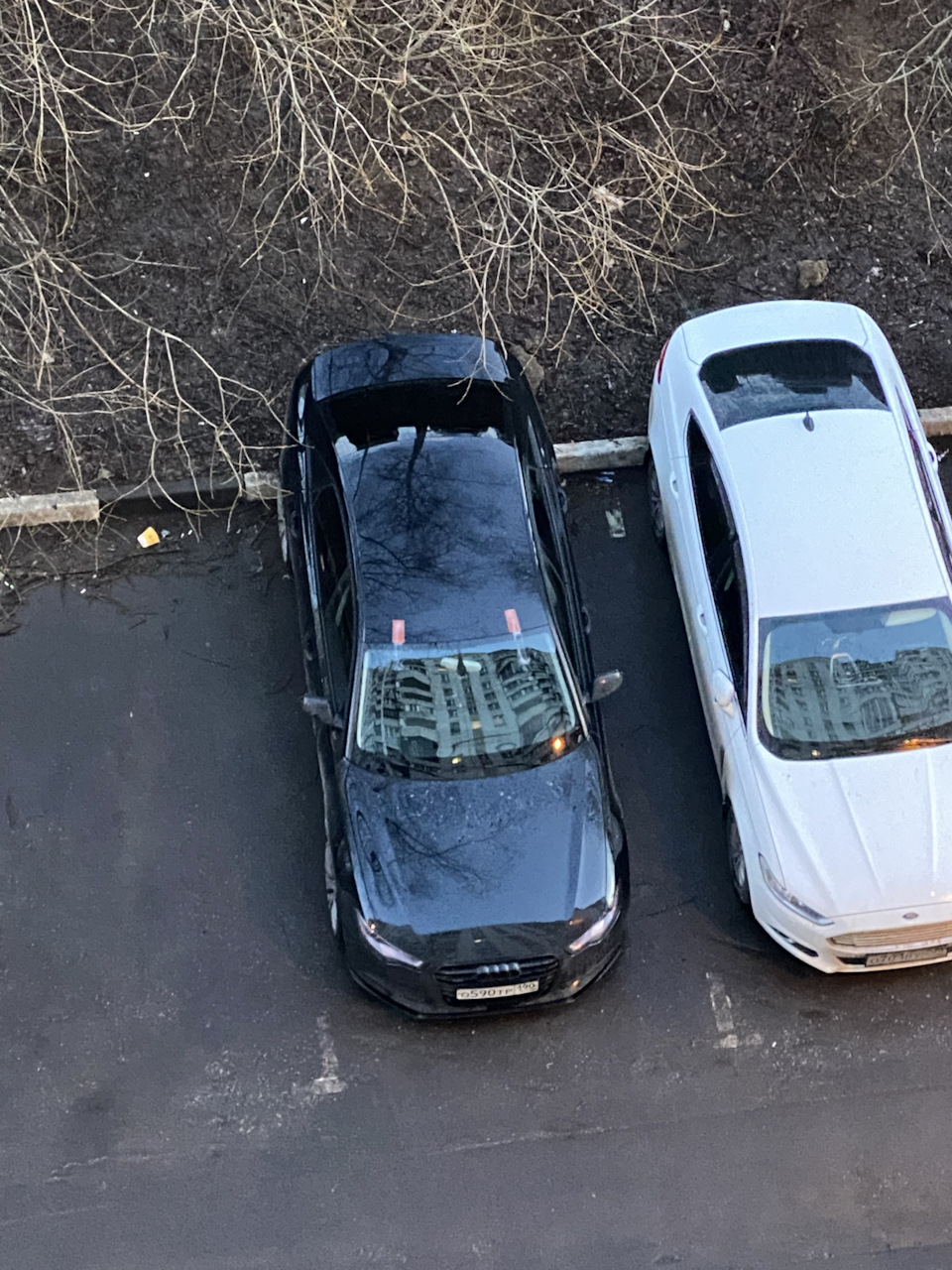 Замена лобового стекла — Audi A6 (C7), 3 л, 2012 года | кузовной ремонт ...