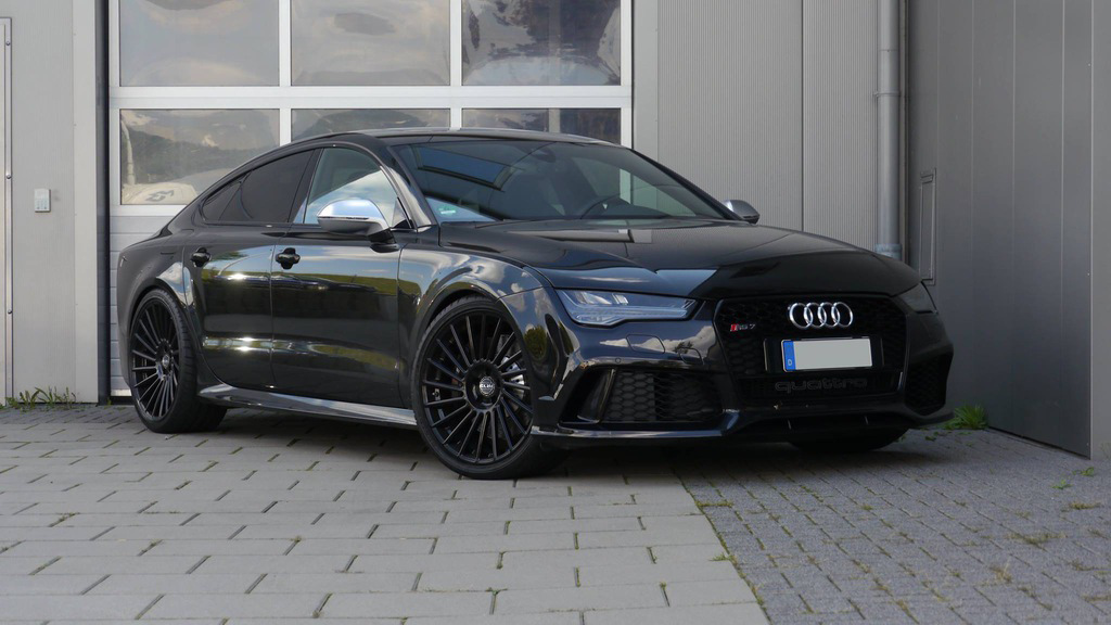 Audi rs7 черная