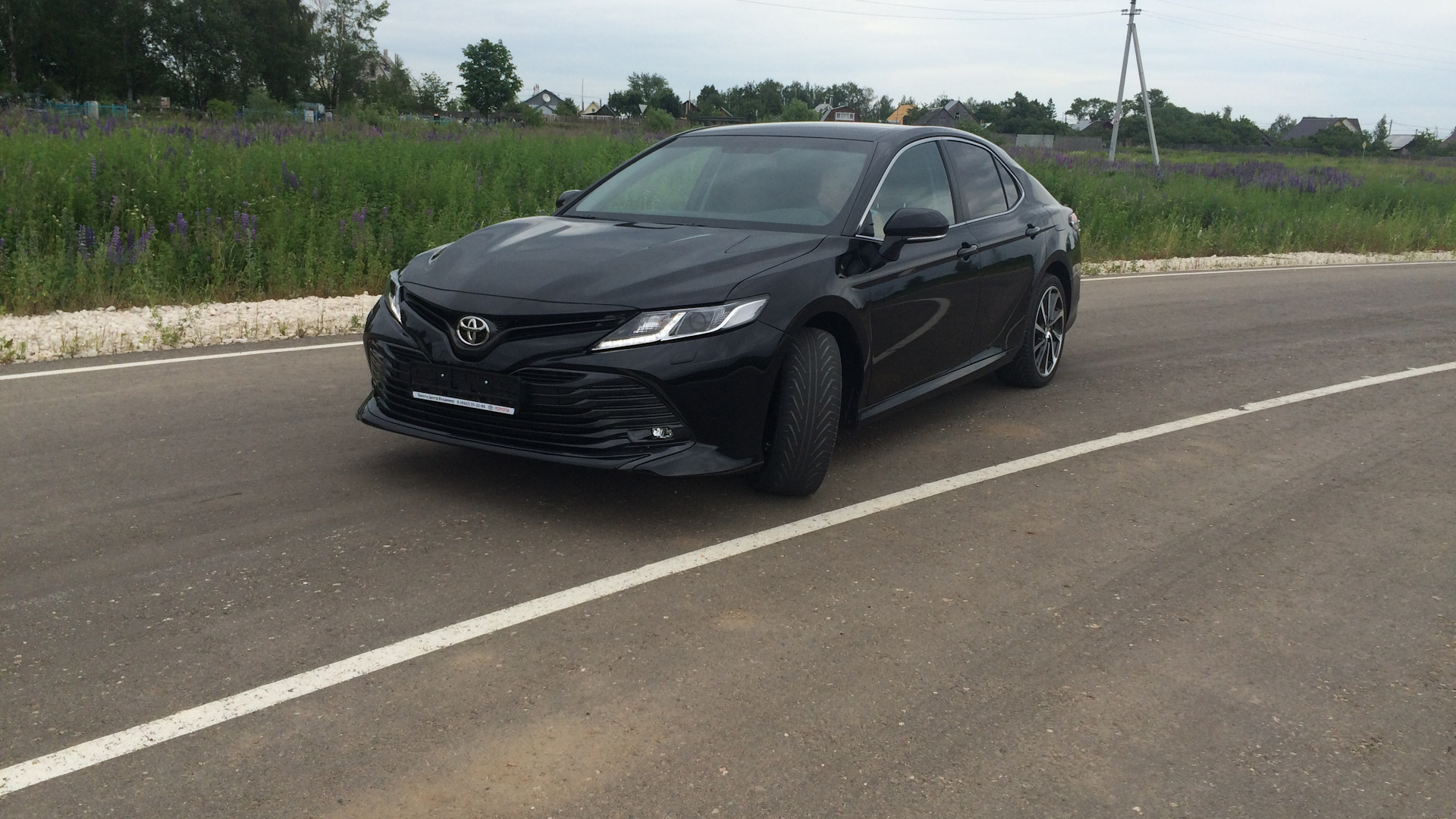 Toyota Camry xv70 Black