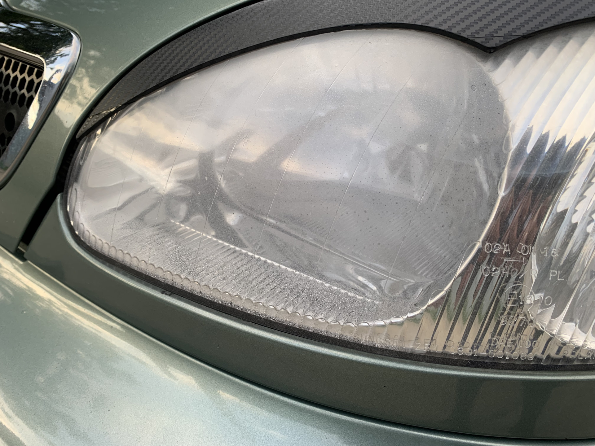 Борьба с запотеванием фары. — Chevrolet Lanos, 1,5 л, 2008 года ...