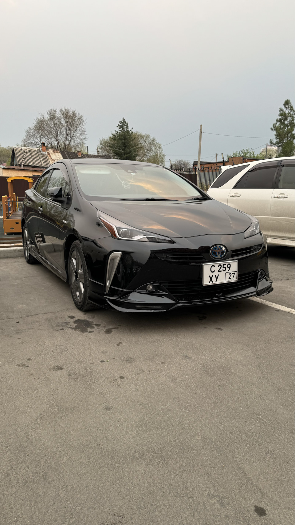 Проставки, номера, резина, бронь — Toyota Prius (50), 1,8 л, 2019 года |  колёсные диски | DRIVE2