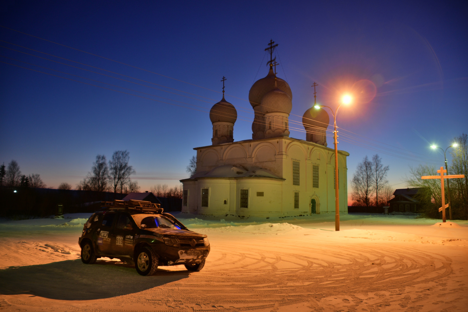 Зимний храм Успения Пресвятой Богородицы зима