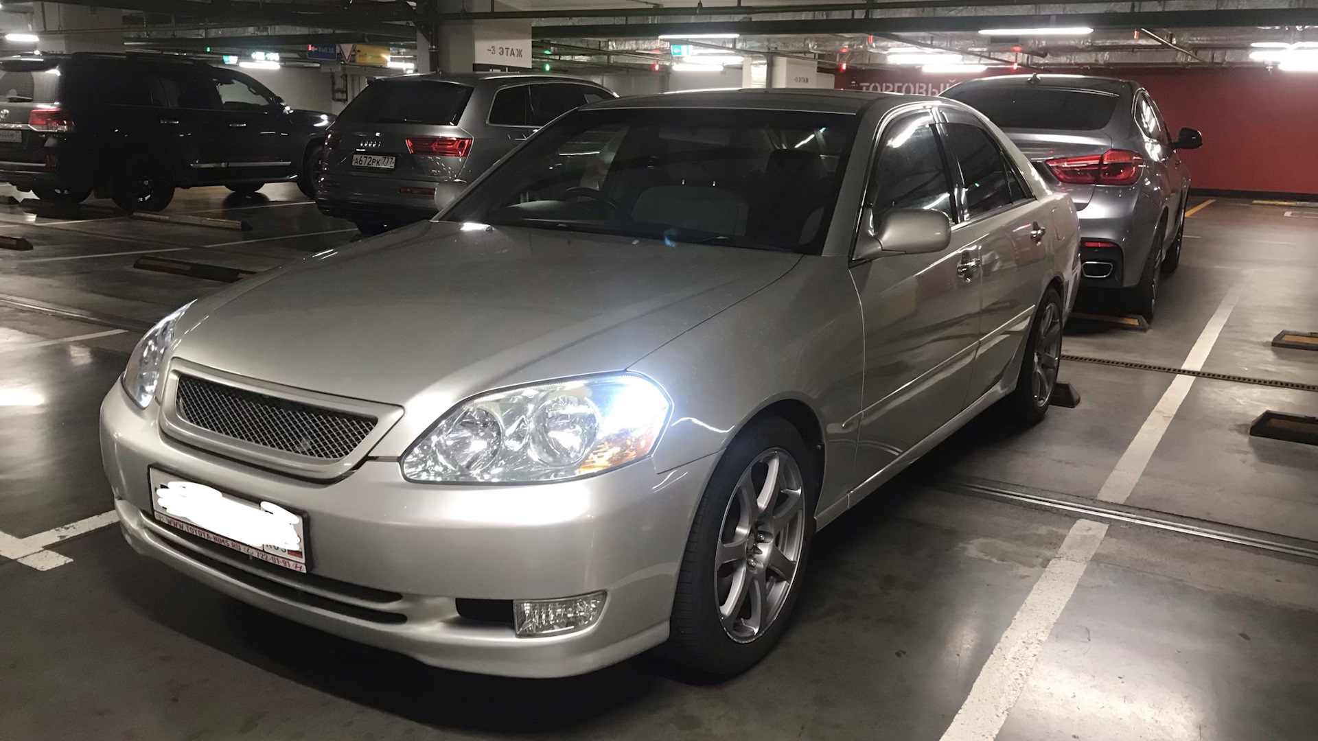 Toyota Mark II (110) 2.0 бензиновый 2001 | Семейный седан на DRIVE2