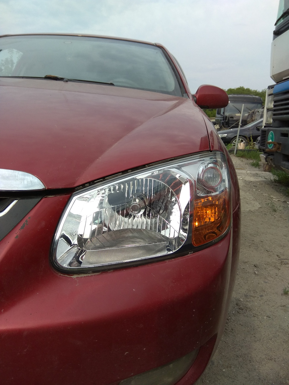 Логотип АЗЛК на решетке радиатора — Москвич 2140, 1,5 л, 1986 года ...