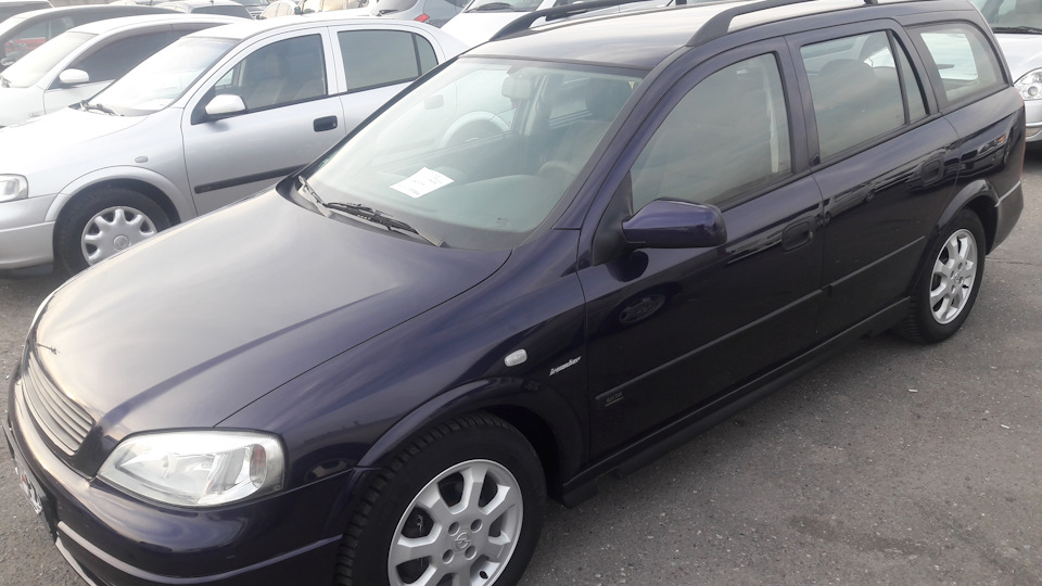 Opel Astra G 1.6 бензиновый 2002 | 1.6 101 МТ на DRIVE2
