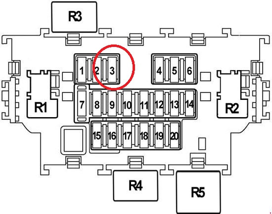 Схема предохранителей nissan x trail t32