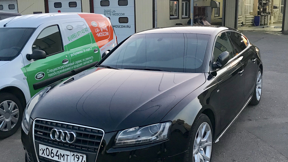 Audi a6 парковка