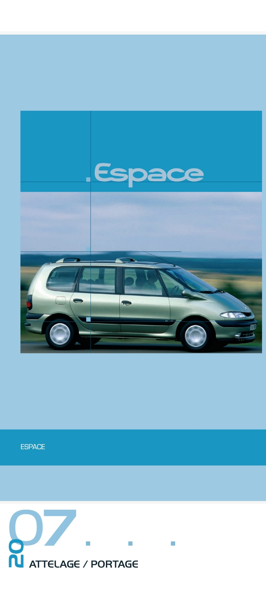 Espace 3: Nostalgie… (каталог аксессуаров) — Renault Espace III, 3 л, 1999  года | аксессуары | DRIVE2