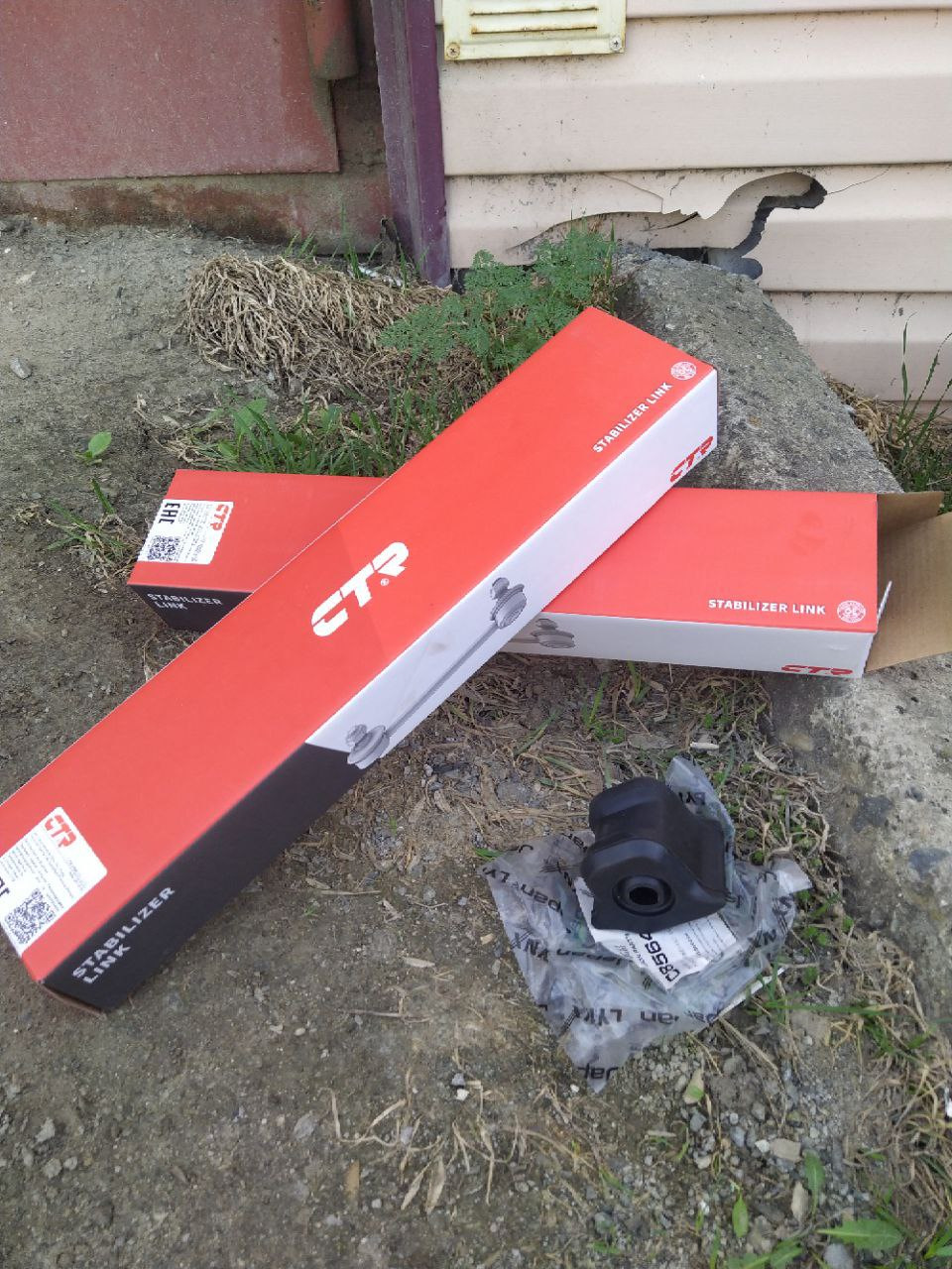 Замена стоек стабилизатор на CTR CLT-62 CL0586 — Toyota Corolla (140/ ...