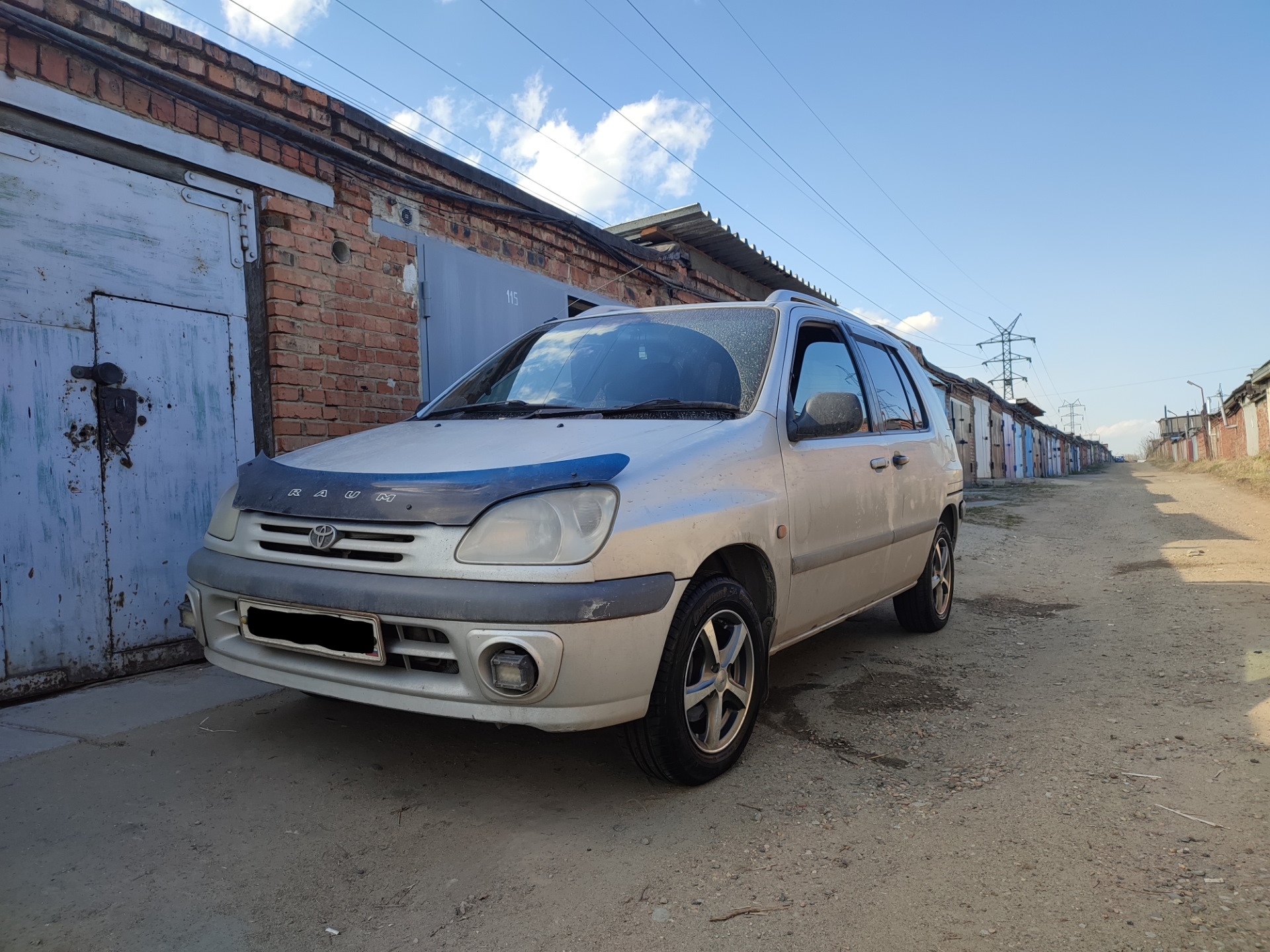 Бархатные тяги на мой Raum)) — Toyota Raum (10), 1,5 л, 1998 года |  колёсные диски | DRIVE2