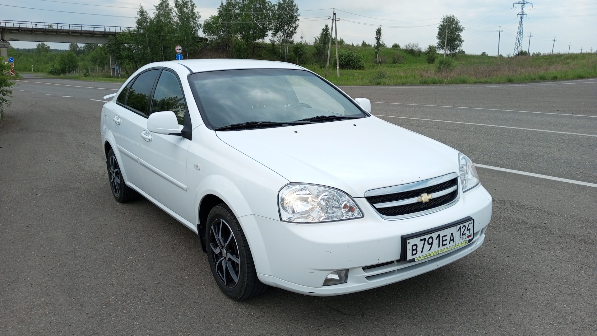 Chevrolet Lacetti 2008 белая