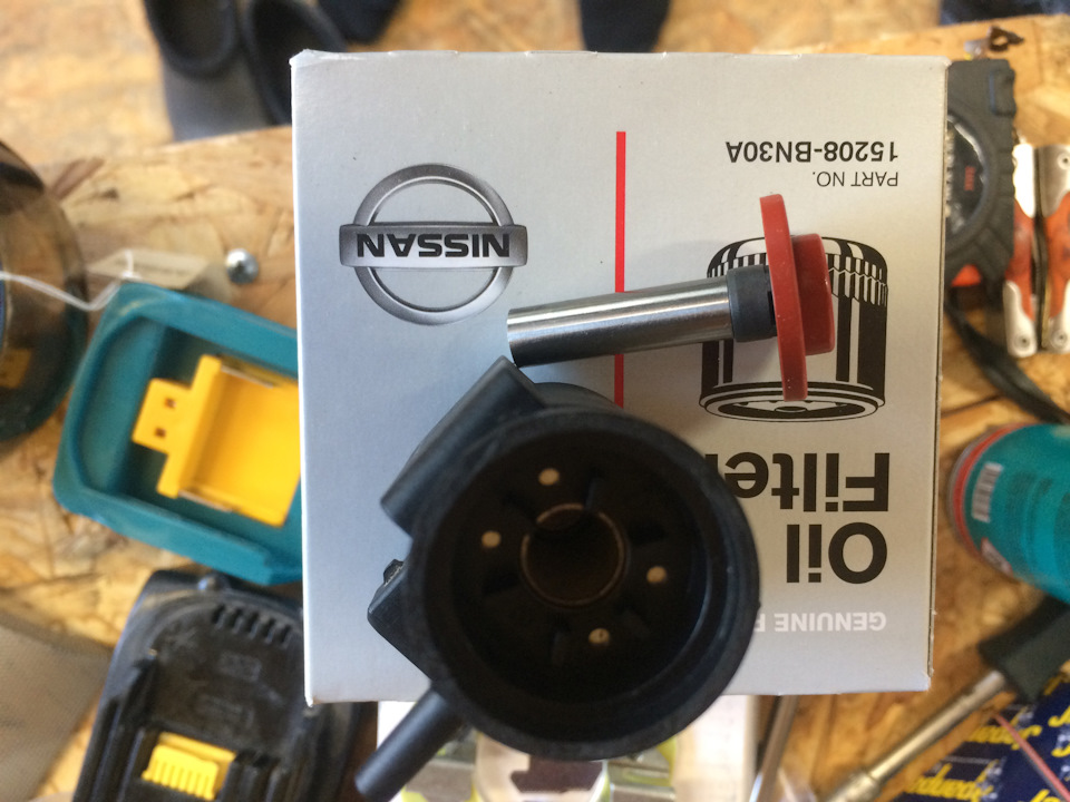 Запчасти на фото: 15208BN30A. Фото в бортжурнале Nissan Navara (2G)