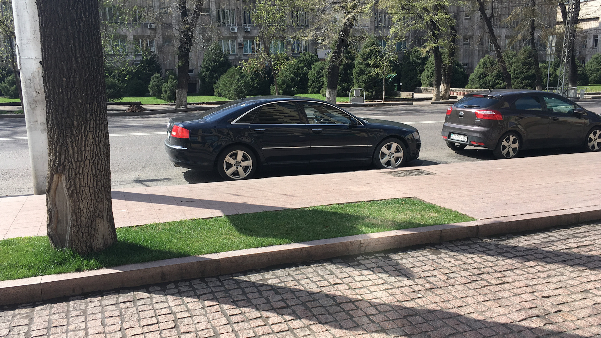 Audi A8 (D3) 3.7 бензиновый 2006 | Перевозчик на DRIVE2