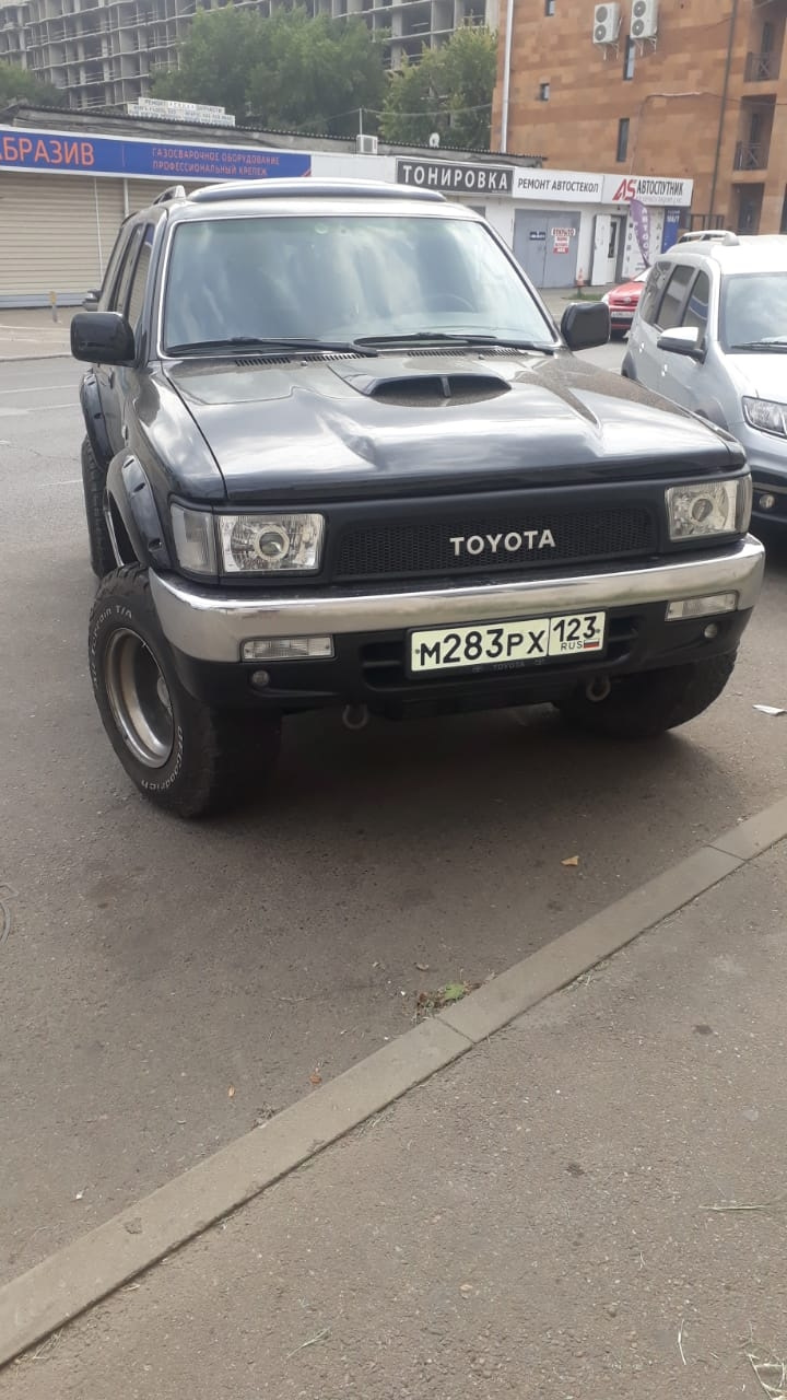 Покраска решётки радиатора. Радиатор охлаждения гидроусилителя. — Toyota  4Runner (II), 3 л, 1993 года | кузовной ремонт | DRIVE2