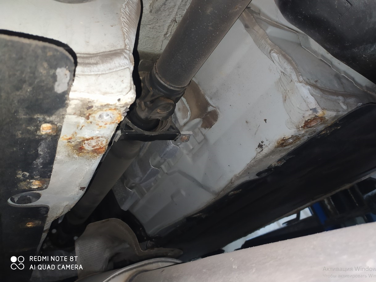 Замена муфта карданного вала e61 09 — BMW 5 series Touring (E61), 2 л ...