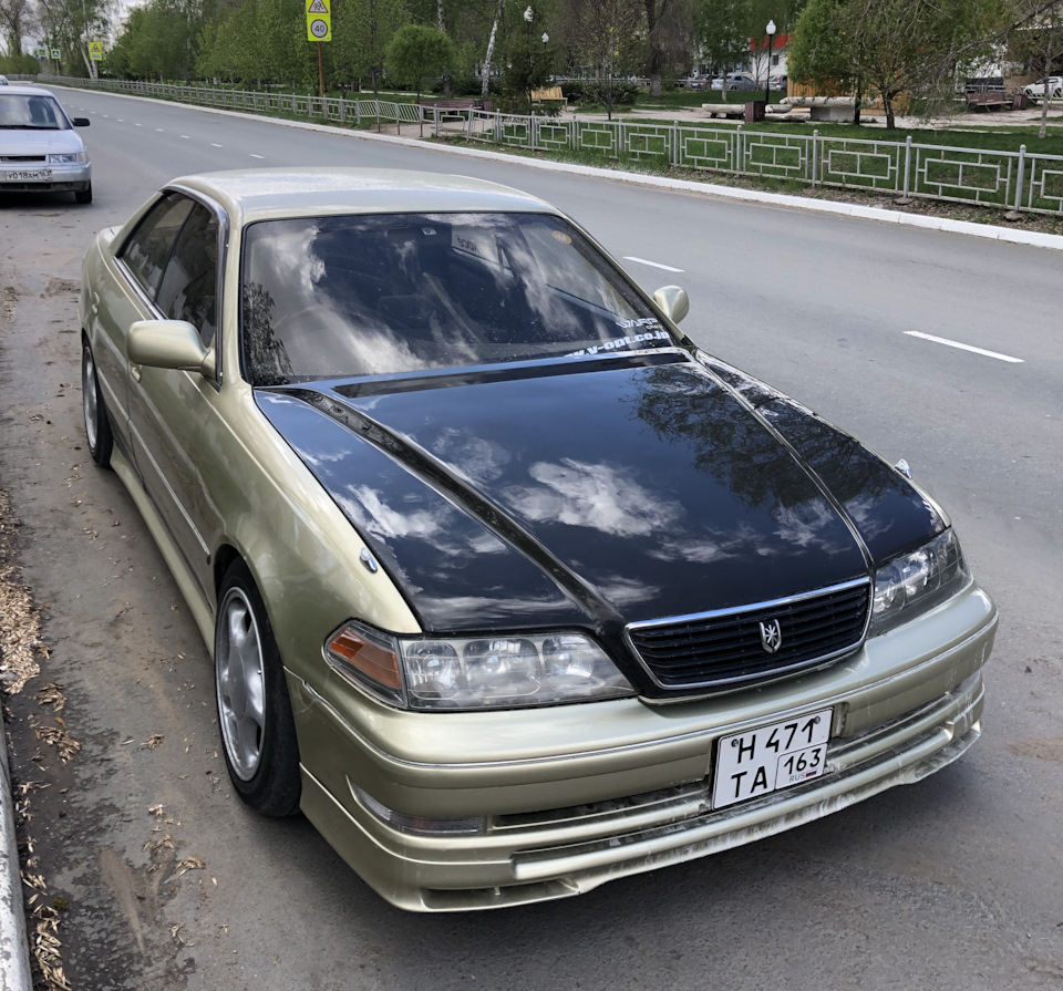 Ориг капот Origin Labo. Не всё так однозначно. — Toyota Mark II (100), 2 л,  1999 года | стайлинг | DRIVE2