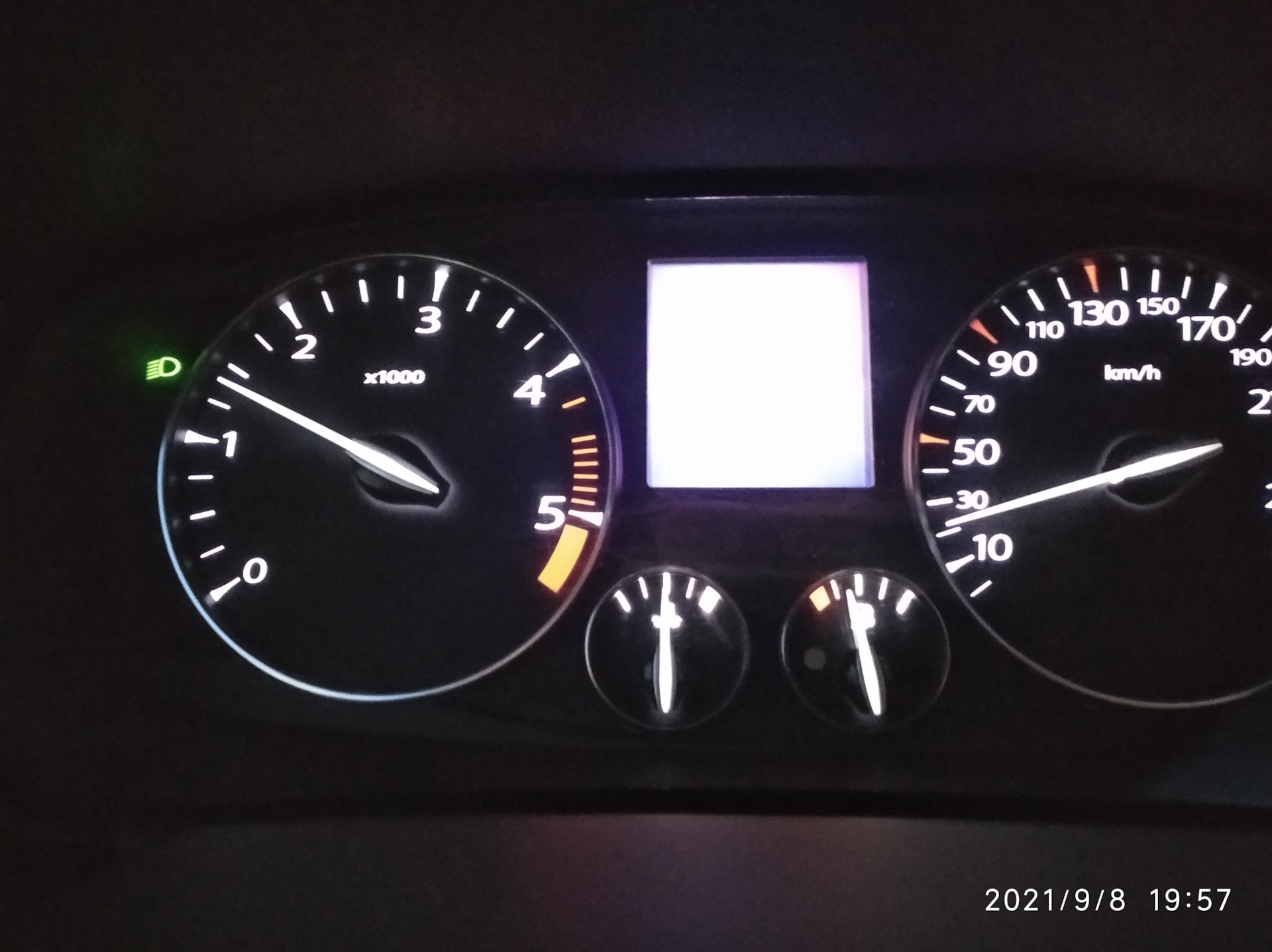 Check child safety device Renault Laguna III — Renault Laguna III, 1,5