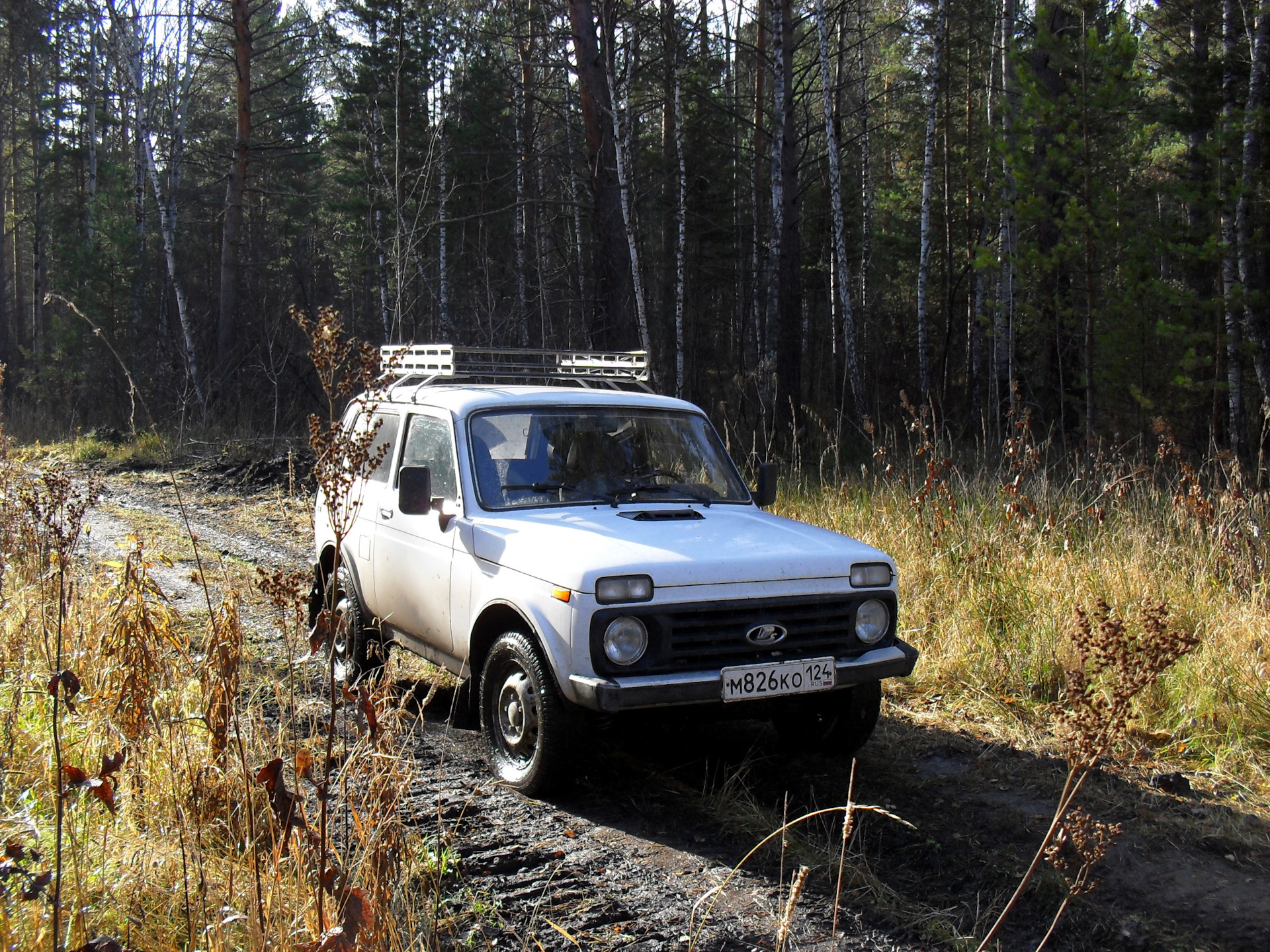 Осень и отпуск, и конечно охота . — Lada 4x4 3D, 1,7 л, 2006 года |  покатушки | DRIVE2