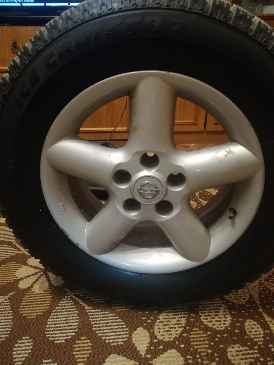 шины зимние шиповка Ниссан Икстрейл Т30 — Nissan X-Trail I (t30), 2 л ...