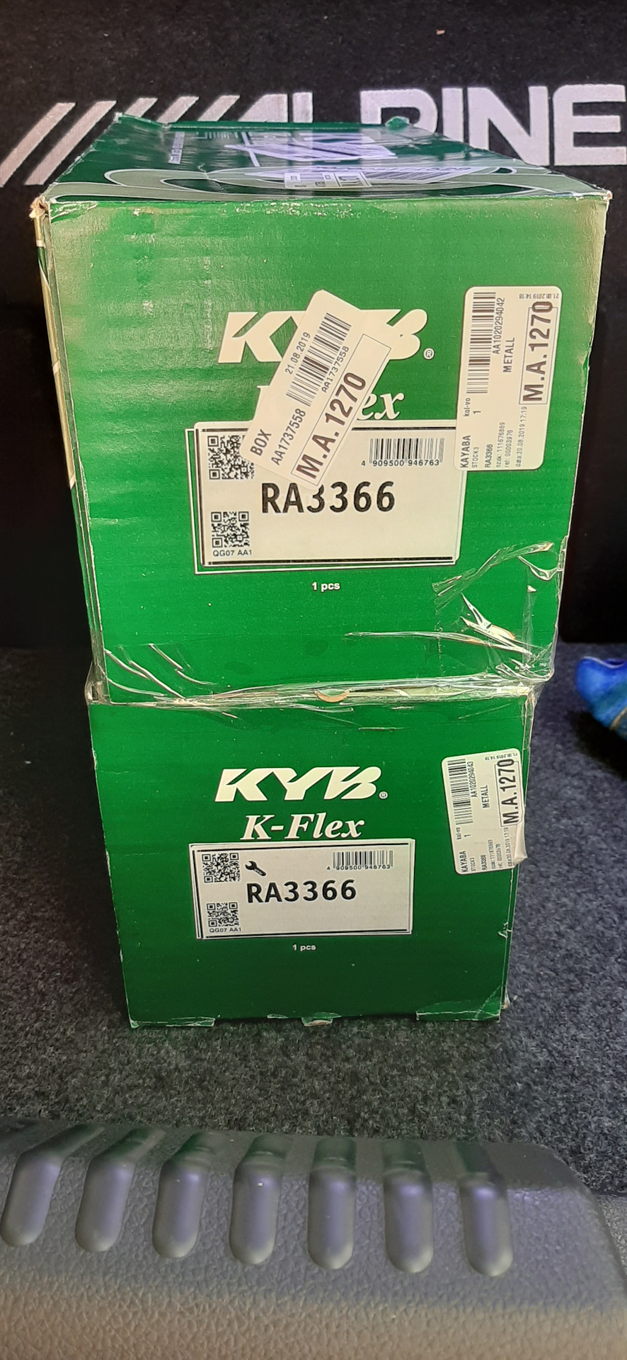 RA3366 Пружина передняя (левая/правая). Серия K-flex KYB | Запчасти на ...