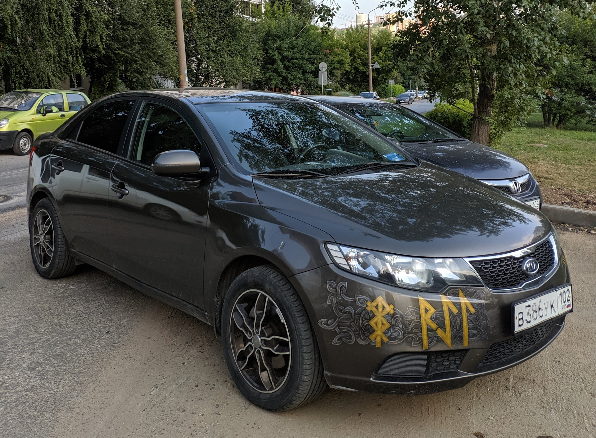 Альтернатива иконам) — KIA Cerato (2G), 1,6 л, 2010 года | стайлинг | DRIVE2