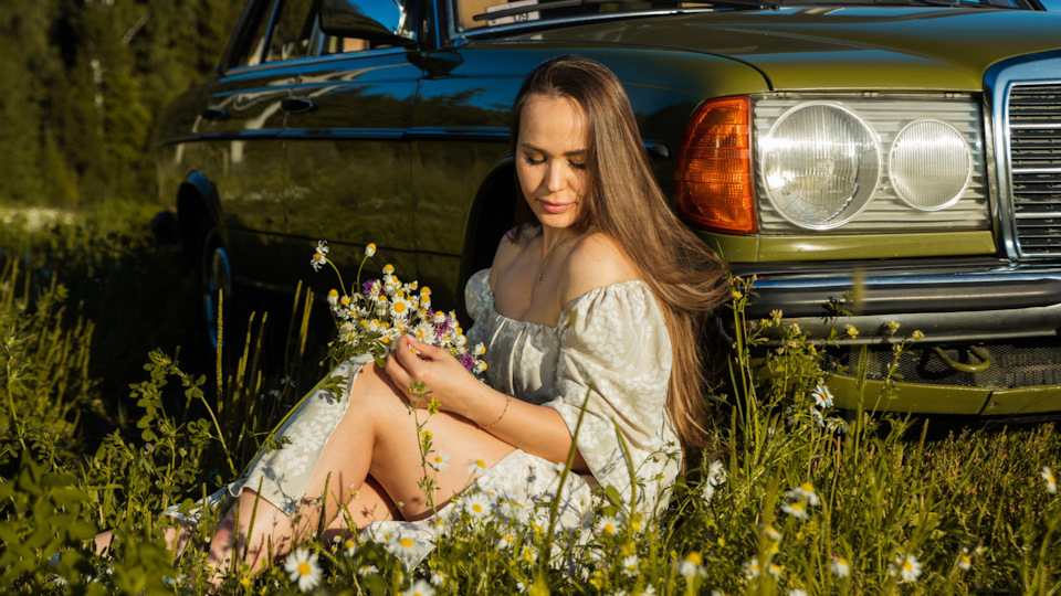 Mercedes-Benz W123 «Grün von der Deponie»