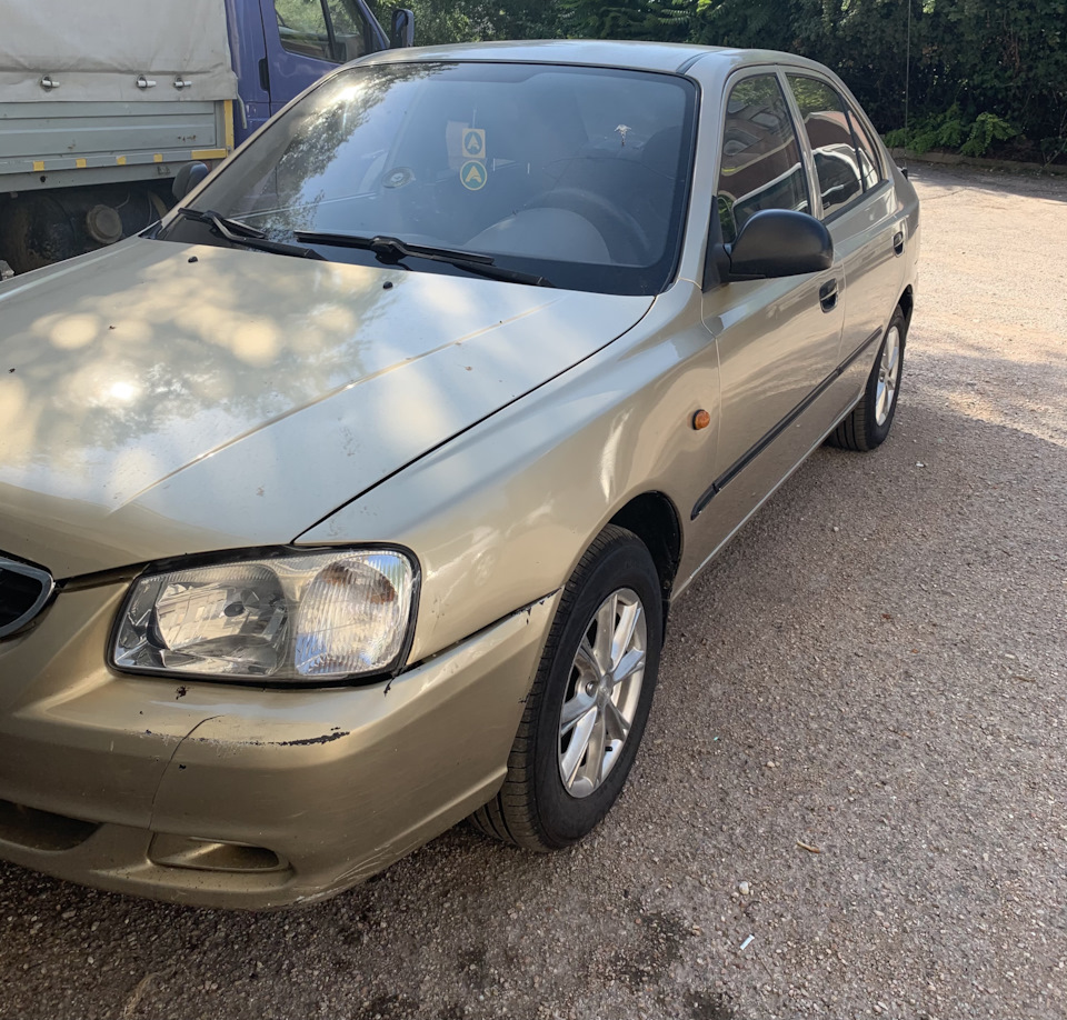 Знакомство с Хельгой — Hyundai Accent (2G), 1,5 л, 2005 года | покупка  машины | DRIVE2