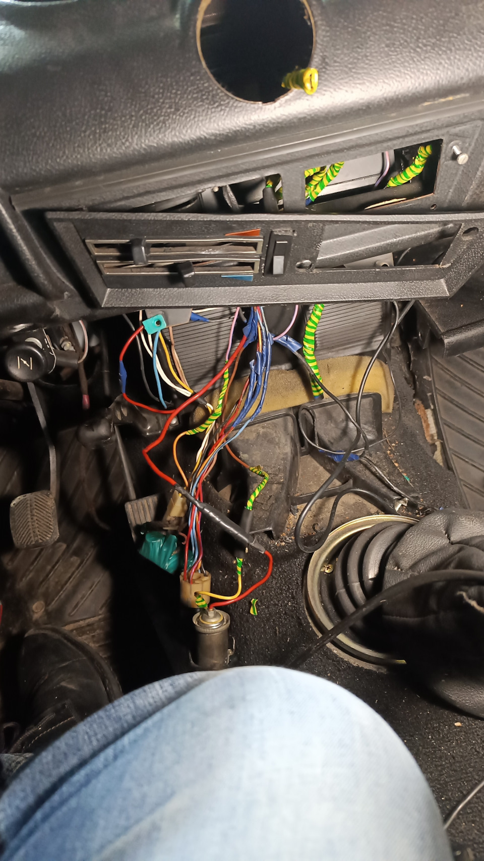 Расколхозинг и восстановление проводки — Lada 21061, 1,5 л, 1997 года ...