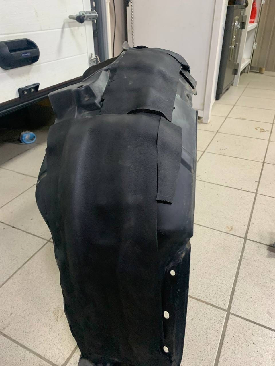 Сделал шумоизоляцию подкрылок/локеров в круг — Mazda 6 (2G) GH, 2 л ...