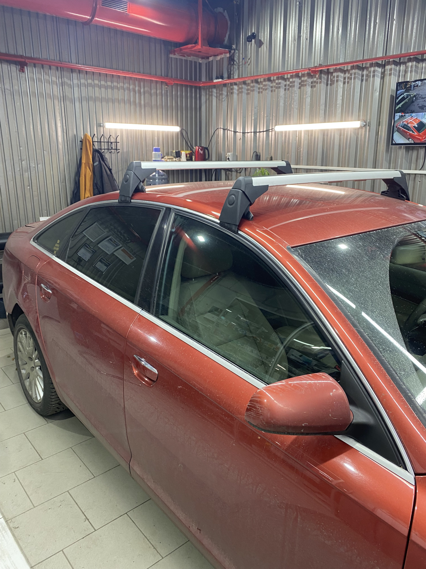 Багажник на крышу LoGo Original — Audi A6 (C6), 3 л, 2005 года ...