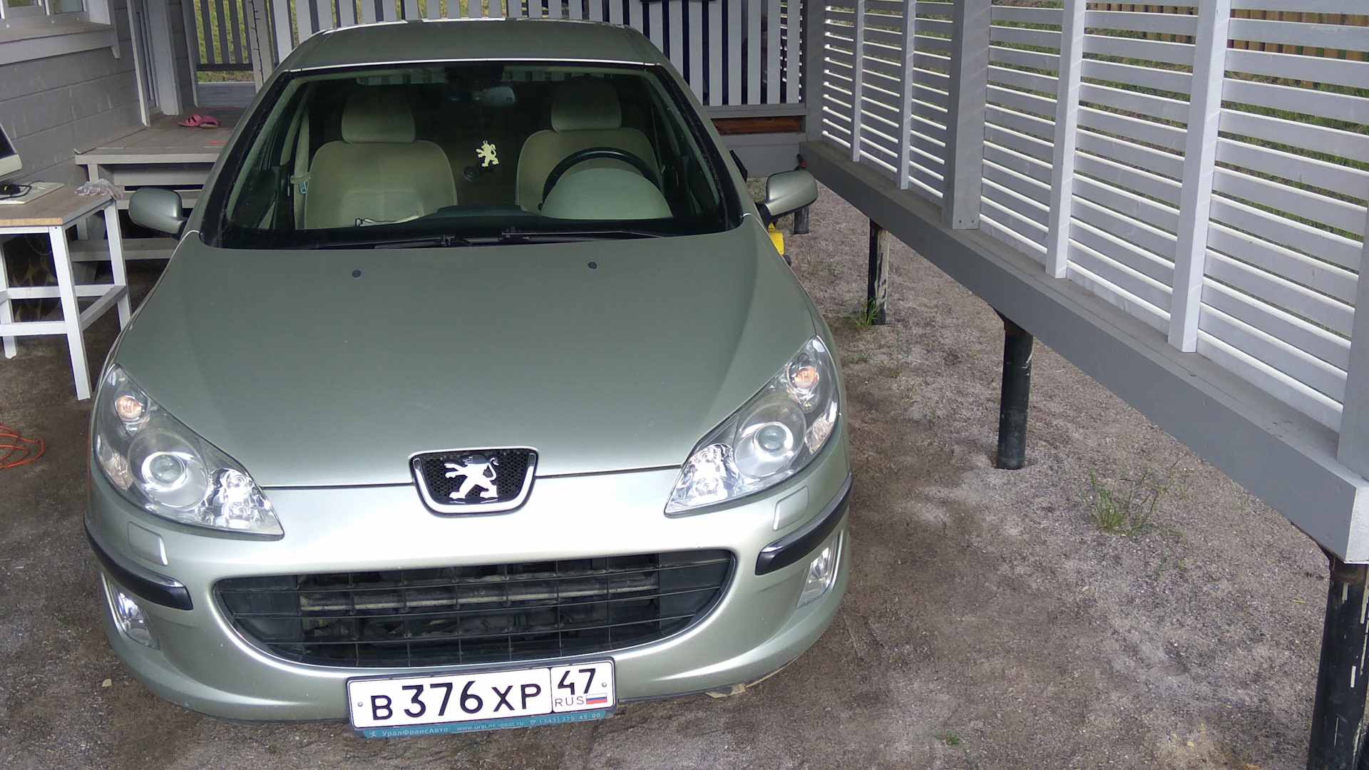 Peugeot 407 2.0 бензиновый 2004 | Кошак (машина дочки) на DRIVE2