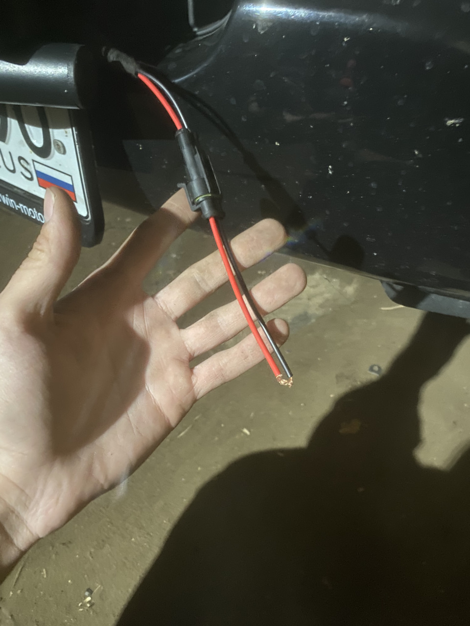 2 часть светодиодной балки — KIA Sorento (1G), 2,5 л, 2008 года ...