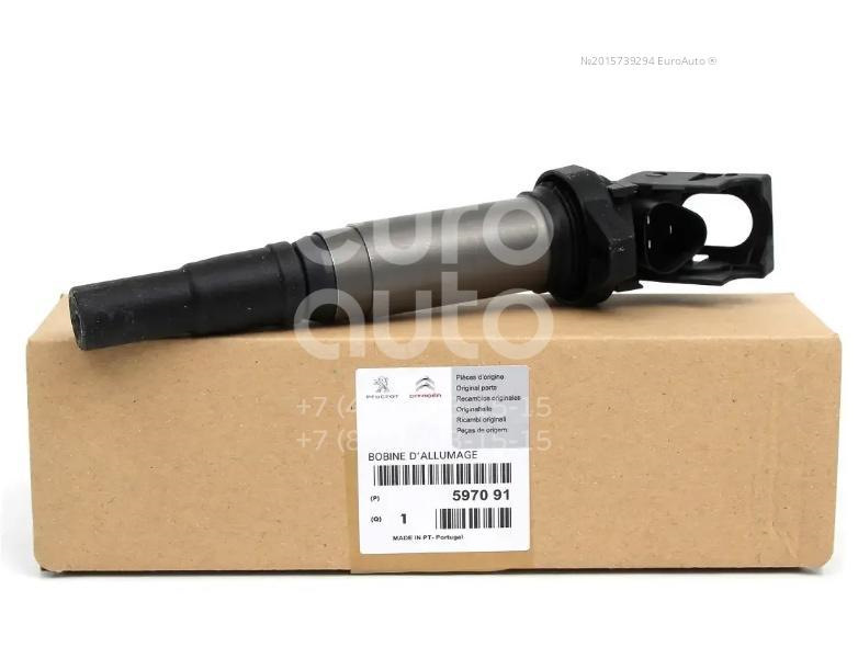597091 Катушка зажигания PSA C3, C4, 207, 308 1.4-1.6 Peugeot Citroen ...