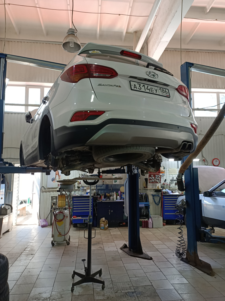 Фото в бортжурнале Hyundai Santa Fe (3G)