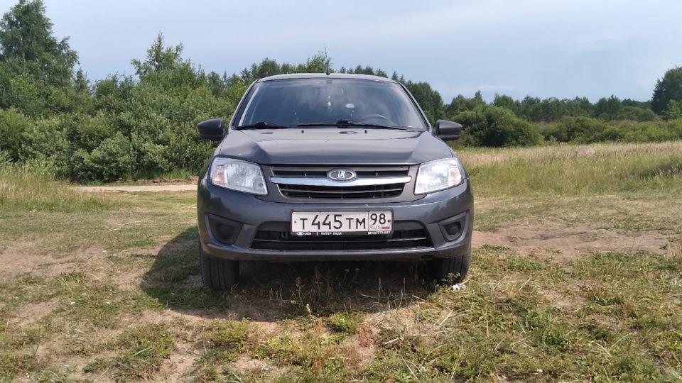 По бензину — LADA Гранта, 1,6 л., 2018 года | заправка | DRIVE2