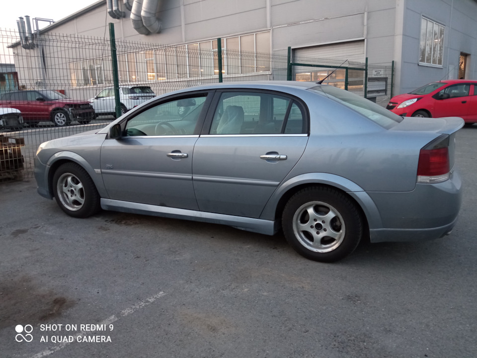 Вектра снова с накладками порогов — Opel Vectra C, 1,8 л, 2006 года ...