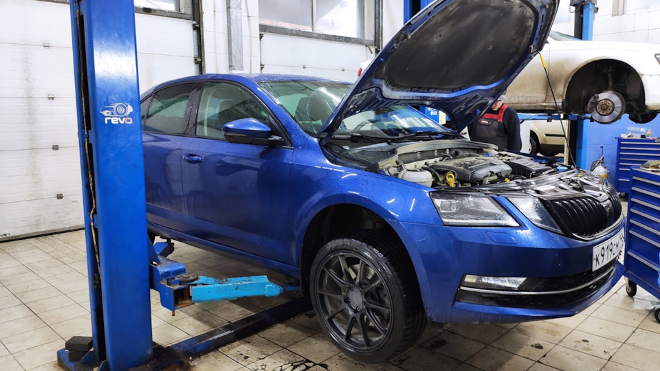 Замена масла в DQ381 и раздаточной коробке — Skoda Octavia A7 Mk3, 1,8 ...