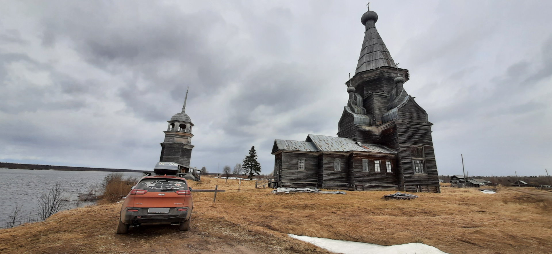 Каргополь деревянная Церковь