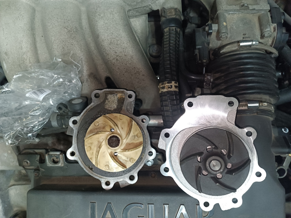 Сравнение новой и старой. — Jaguar X-Type