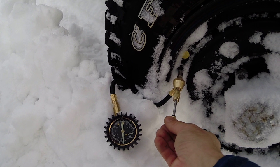 Давление в шинах при езде по глубокому снегу. — ГАЗ Соболь 4х4, 2,8 л ...