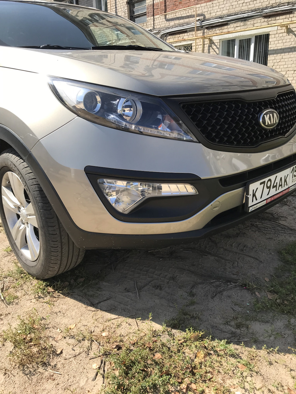 Думаю не плохо. — KIA Sportage (3G), 2 л, 2012 года | стайлинг | DRIVE2