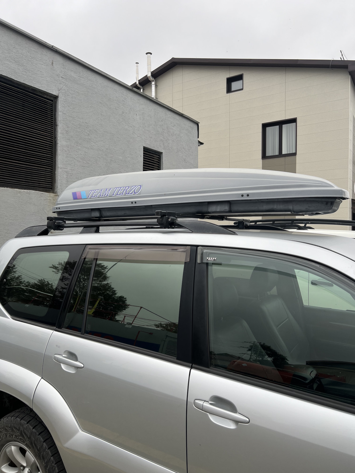 Roof box (Кейс на крышу) — Toyota Land Cruiser Prado 120-series, 4 л ...