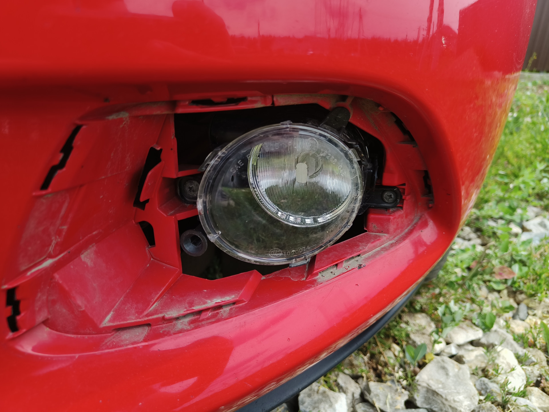 Доработка китайских птф с Али. — Opel Astra J GTC, 1,8 л, 2013 года ...